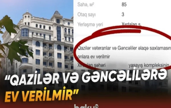 Kirayə mənzil elanındakı ayrı-seçkilik sakinlərin narazılığına səbəb oldu - VİDEO
