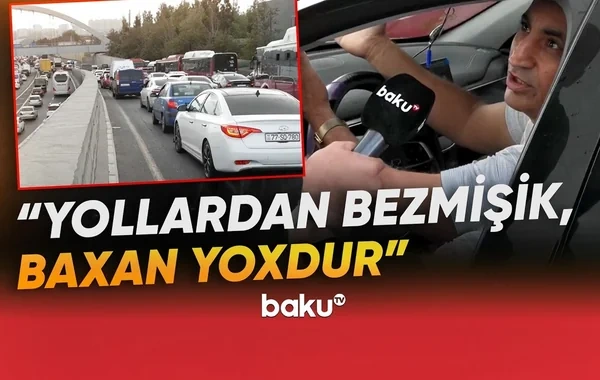 Bakı-Sumqayıt yolundakı tıxaclar havanın çirklənməsinə necə təsir edir? - VİDEO