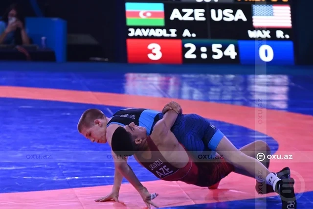 Azərbaycan güləşçiləri dünya çempionatında üç medal qazandılar - FOTO