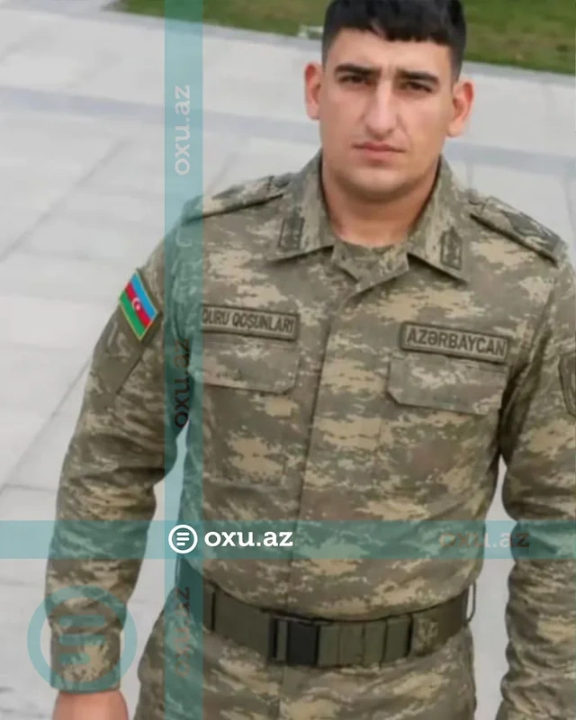 Azərbaycan Ordusunun hərbçisi həlak olub - FOTO
