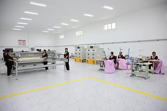 Xocalı şəhərində "Qarabağ Tekstil Evi" MMC istifadəyə verilib