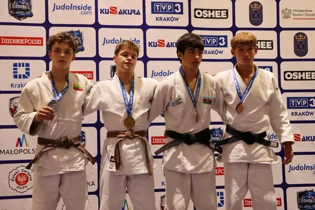 Cüdoçularımız Polşadakı turnirdə yeddi medal qazanıblar - FOTO