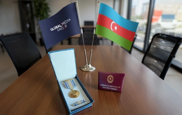 "Global Media Group"un 55 əməkdaşı "Azərbaycan milli mətbuatının 150 illiyi" yubiley medalı ilə təltif olunub