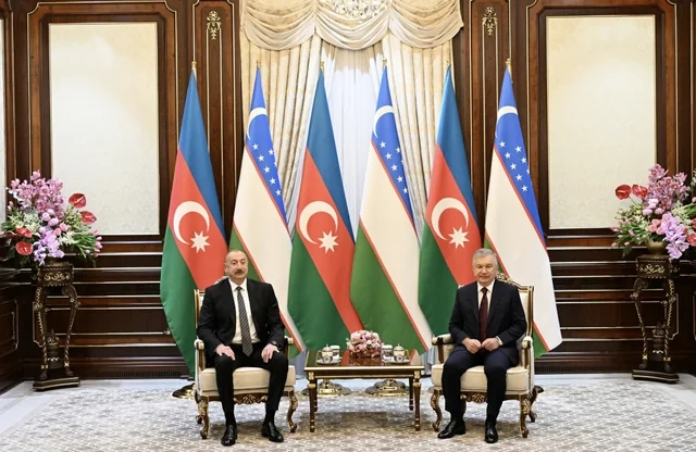 Prezident İlham Əliyev Özbəkistanın Milli İnformasiya Agentliyinə müsahibə verib - FOTO