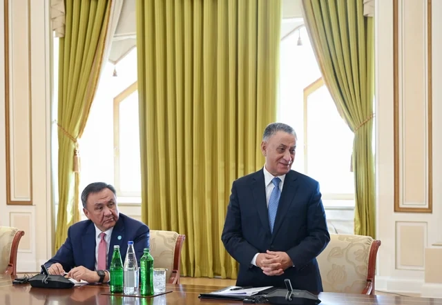 Prezident Ramil Usubovu və həmkarlarını qəbul edib - FOTO