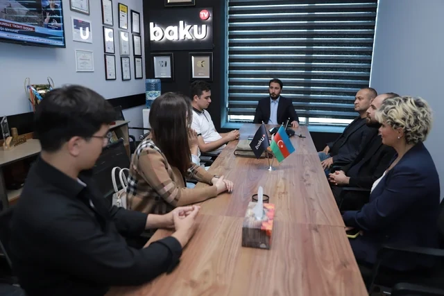 Özbəkistan Milli Teleradio şirkətinin nümayəndə heyəti Baku TV-də təlim proqramında iştirak edib - FOTO - VİDEO