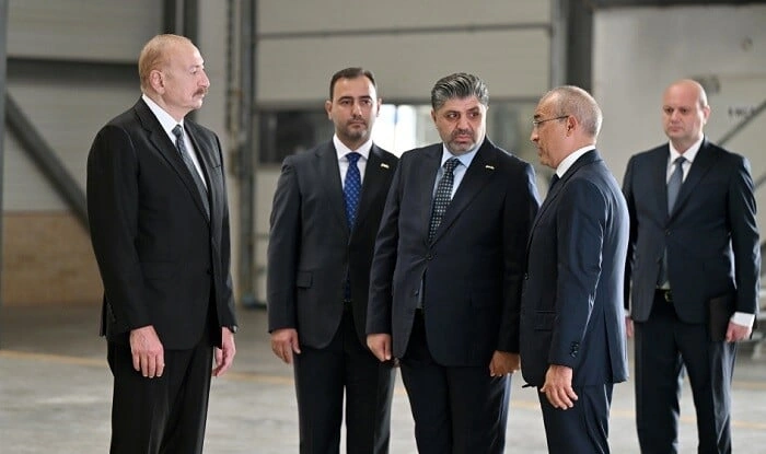 İlham Əliyev Qaradağda... - Foto