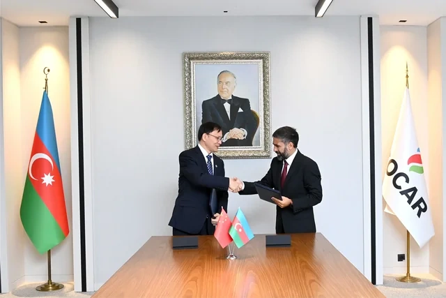 SOCAR ilə Çinin "CNOOC" şirkəti arasında memorandum imzalandı - FOTO