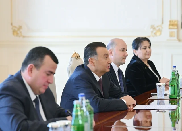 Prezident Tacikistanın baş nazirini qəbul edib - FOTO