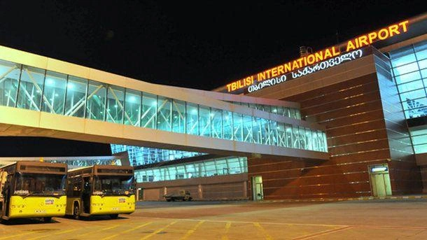 Güclü leysan: Tiflis aeroportu işıqsız qaldı