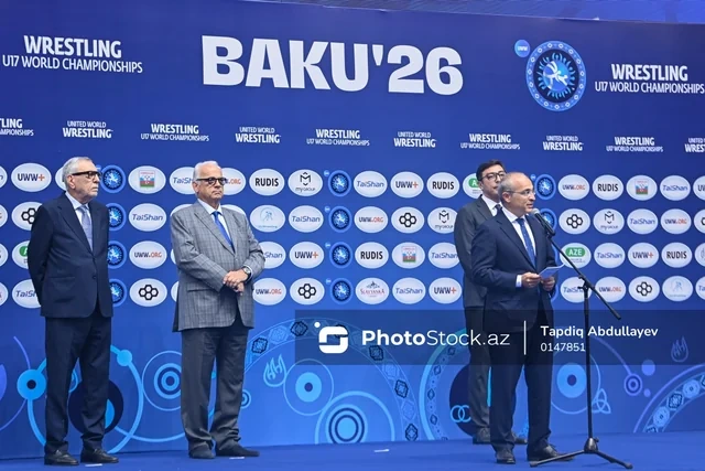Bakıda güləş üzrə U17 dünya çempionatının açılış mərasimi keçirilib - FOTO - VİDEO