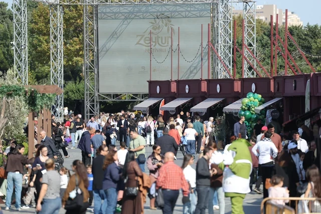 Zeytun Festivalının açılışı olub - Foto
