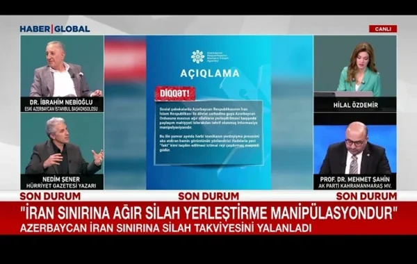 "Haber Global": Azərbaycan iddiaları informasiya manipulyasiyası adlandırdı - VİDEO