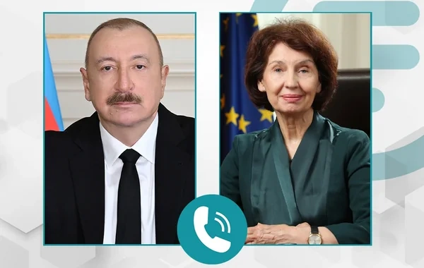 Qordana Silyanovska-Davkova İlham Əliyevə zəng edib