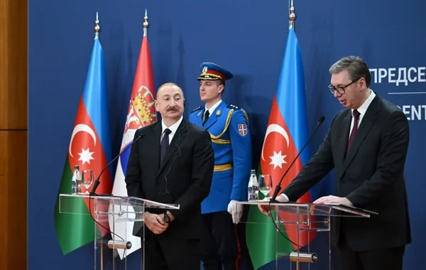 Aleksandar Vuçiç: "İlham Əliyevdən elektrik enerjisi layihəsində şəxsən iştirak etməsini xahiş etdim" - VİDEO