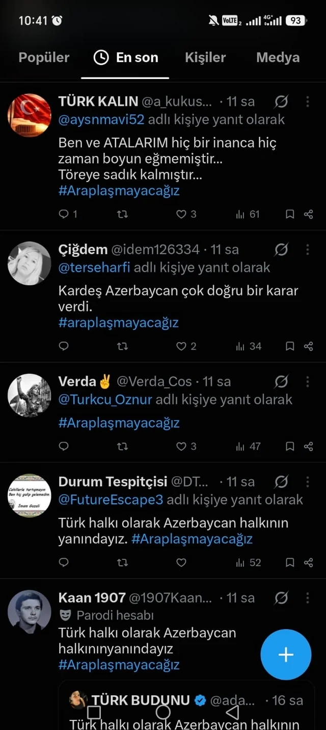 Türkiyədən növbəti dəstək dalğası: "Azərbaycan xalqının yanındayıq" - Foto
