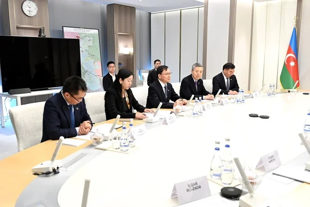 SOCAR ilə Çinin "CNOOC" şirkəti arasında memorandum imzalandı - FOTO