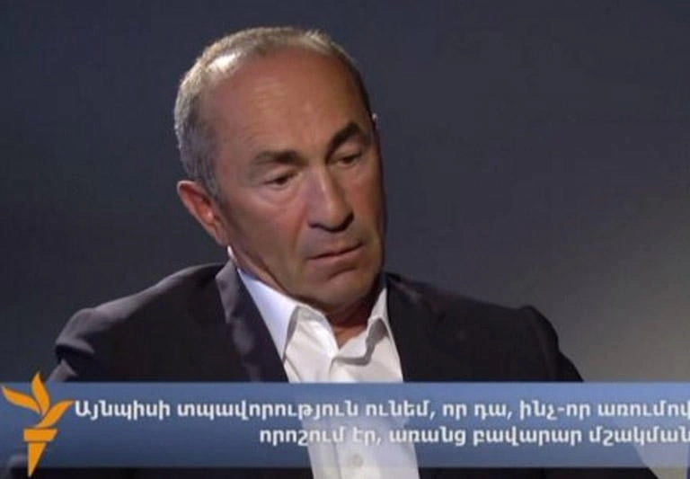 Robert Köçəryan həbs edildi