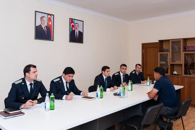 Ədliyyə naziri Lerik rayonunda vətəndaşları qəbul edib - FOTO