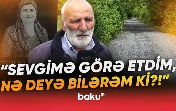 Xanımı dünyasını dəyişən kənd sakinindən örnək addım - VİDEO