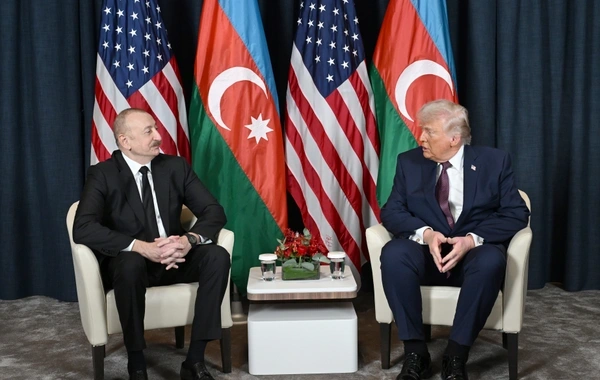 Davosda İlham Əliyevlə Donald Trampın görüşü olub