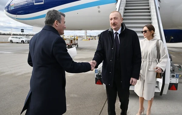 Prezident İlham Əliyev Almaniyaya səfərə gedib
