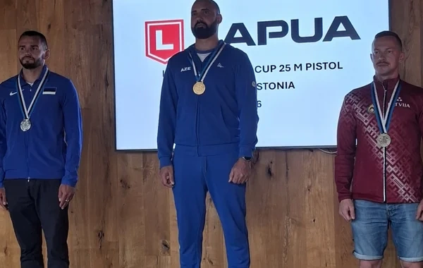 Azərbaycan atıcısı Avropa Kubokunda qızıl medal qazandı - FOTO