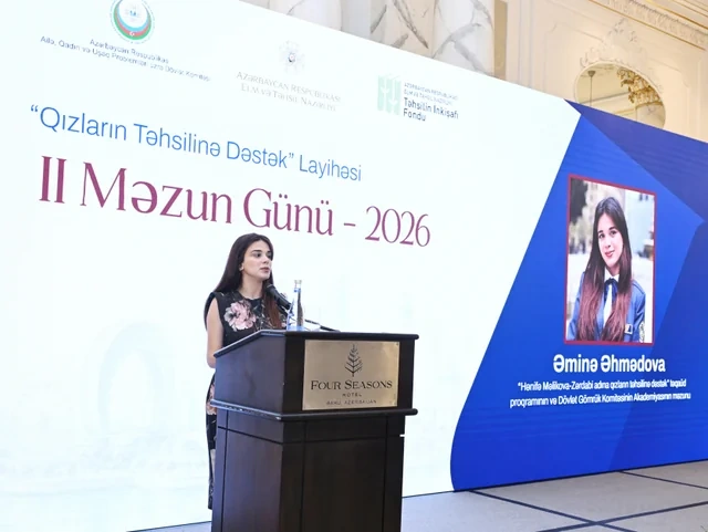 "Qızların təhsilinə dəstək" layihəsinin II Məzun Günü keçirilib - FOTO