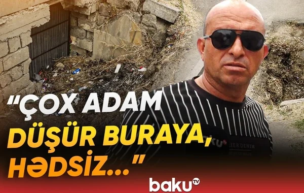 Binəqədidə "yeraltı dünyaya" giriş var: Birbaşa ölümə dəvətdir - VİDEO
