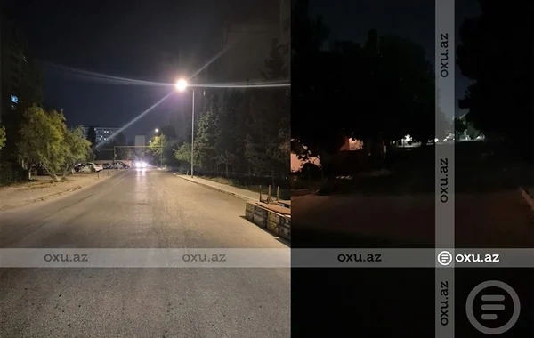 Sumqayıtda gecə küçələr qaranlığa bürünür: Sakinlərdən şikayət - VİDEO