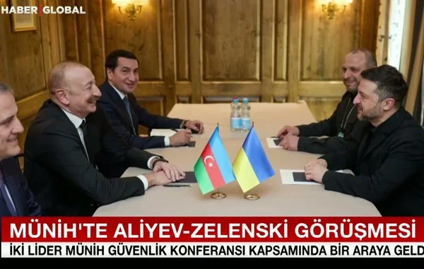 "Haber Global" telekanalı İlham Əliyevin Münhendə ikitərəfli görüşləri barədə reportaj hazırlayıb