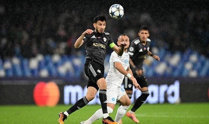 "Napoli" "Qarabağ"la oyuna görə cərimələndi