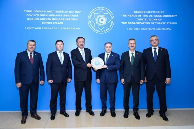 Türk Dövlətləri Təşkilatına üzv dövlətlərin müdafiə sənayesi qurumlarının rəhbərlərinin ikinci iclası keçirilib - Foto