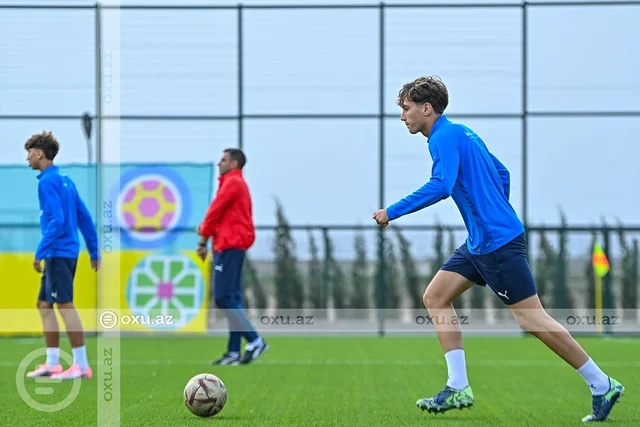U-15 dünya çempionatı: Azərbaycan millisinin açıq məşqi keçirilib - Foto