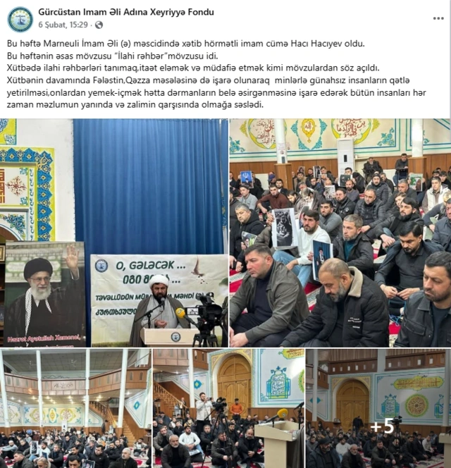 Marneulidə Xamenei şousu: Məsciddən ixrac olunan ideologiya