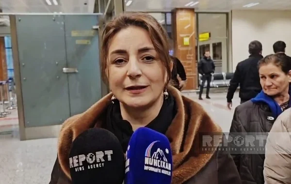 Naxçıvana ilk reyslə gələn sərnişin: "Sevincimizin həddi-hüdudu yoxdur"