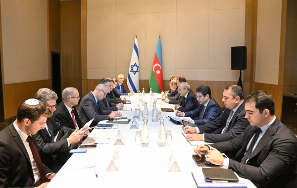 Azərbaycanla İsrail arasında iqtisadi tərəfdaşlığın möhkəmləndirilməsi məsələləri müzakirə olunub
