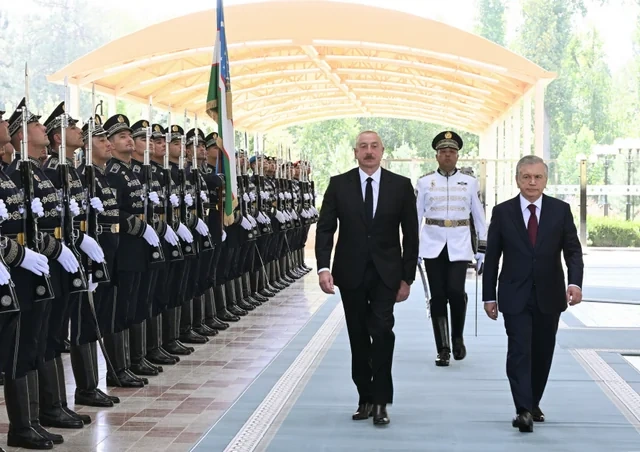 Prezident İlham Əliyev Özbəkistanın Milli İnformasiya Agentliyinə müsahibə verib - FOTO