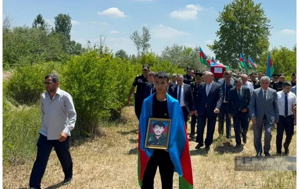 İtkin-şəhid Dəyanət Musayev dəfn edilib - FOTO