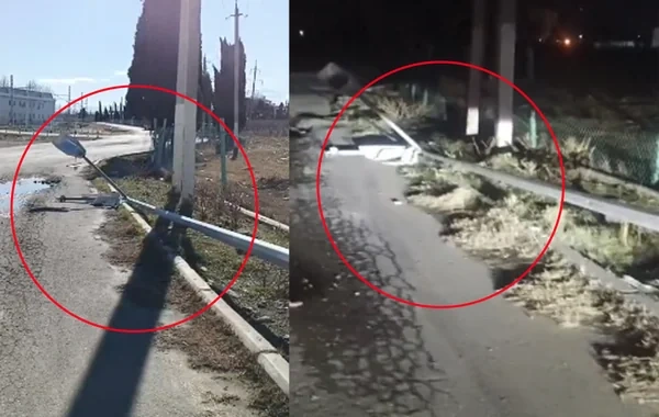 Gəncə Lokomotivlərin Təmiri Deposunun mühəndisi qəza törədib - VİDEO - FOTO