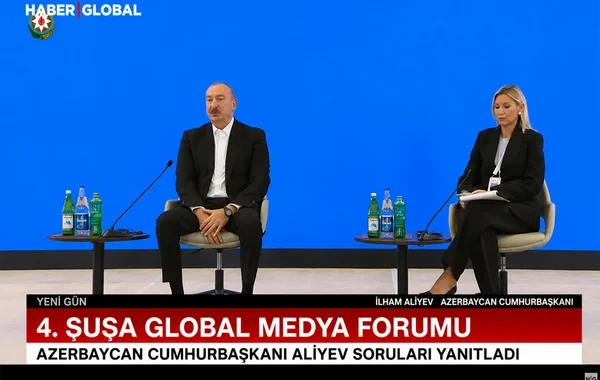 "Haber Global"ın Şuşadakı forumdan reportajı - VİDEO