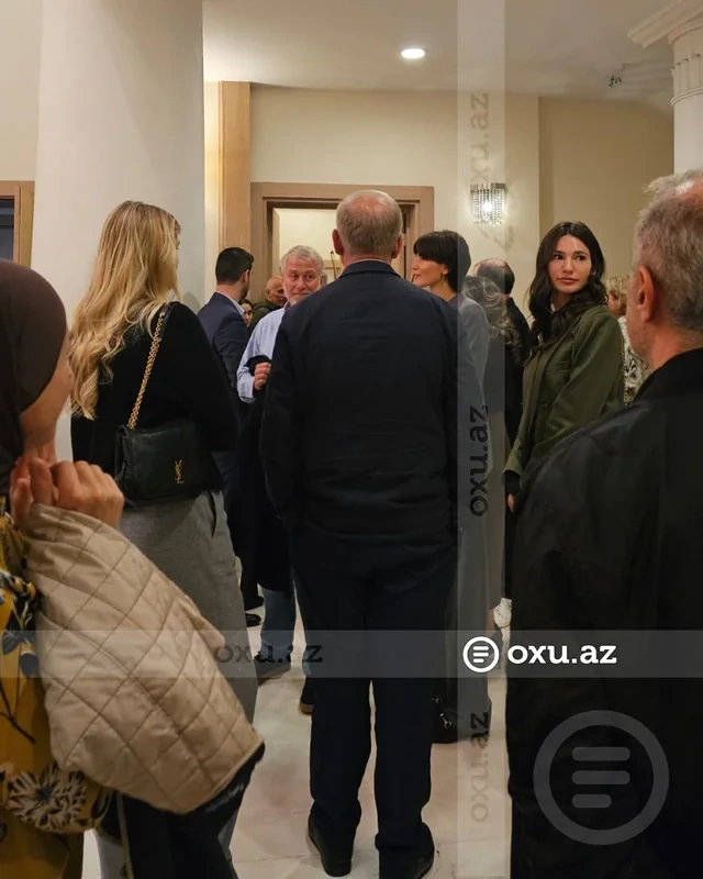 Roman Abramoviç Bakıya gəlib - Foto