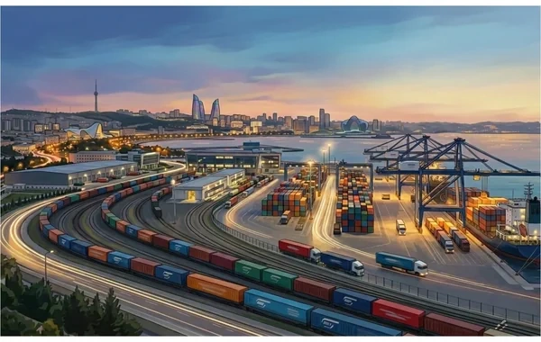 Azərbaycanı logistika mərkəzinə aparan yol - LONGREAD - FOTO