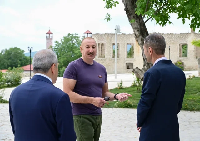 Şuşada "Sadıqcanın evi"nin bərpadan sonra açılışı olub - FOTO