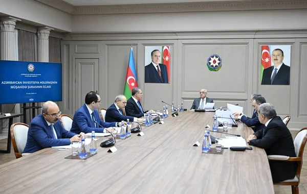Azərbaycan İnvestisiya Holdinqinin Müşahidə Şurasının iclası keçirilib