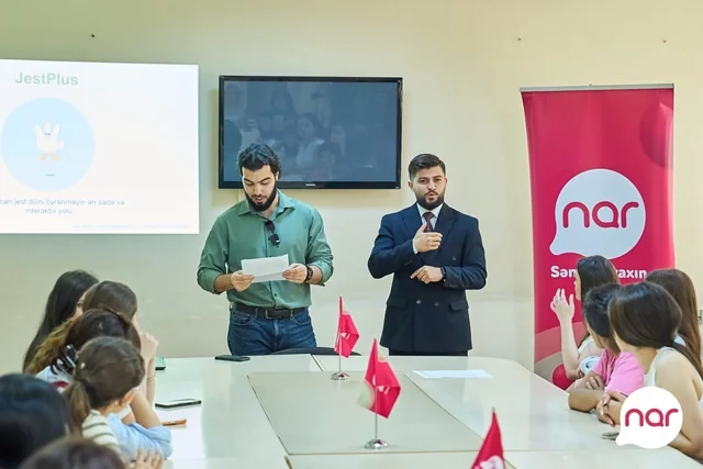 "Nar" "JestPlus" tətbiqi üzrə maarifləndirici görüş keçirdi