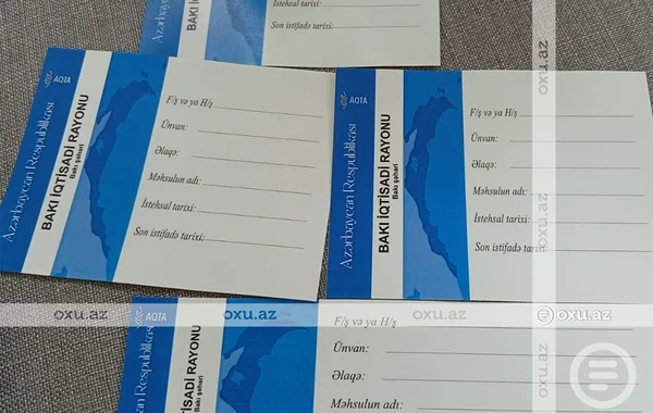Bazarlarda satılan bütün məhsulların etiketlənməsinə başlanılır
