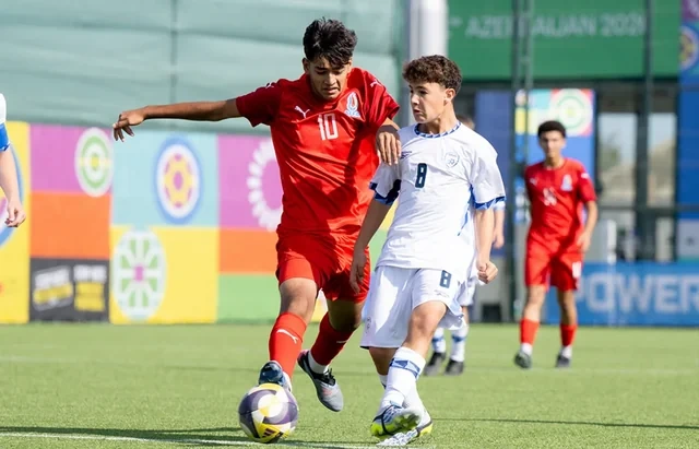Rövşən Nəcəf və Canni İnfantino U-15 dünya çempionatının oyunlarını izləyiblər - Foto