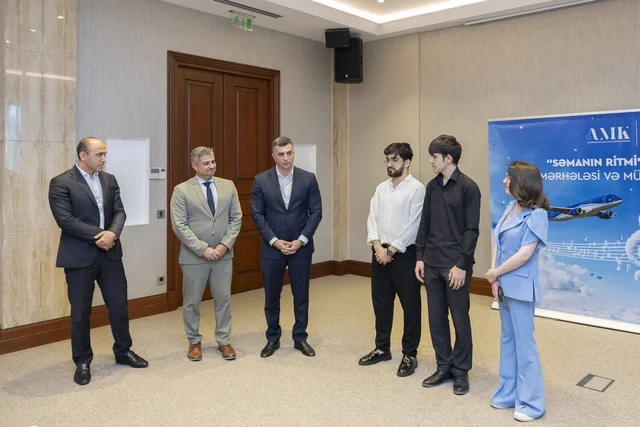Azərbaycan Hava Yolları və Milli Konservatoriya Milli Musiqi Gününə həsr olunan müsabiqə keçirib - Foto