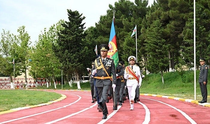 Heydər Əliyev adına Hərbi İnstitutda buraxılış mərasimi